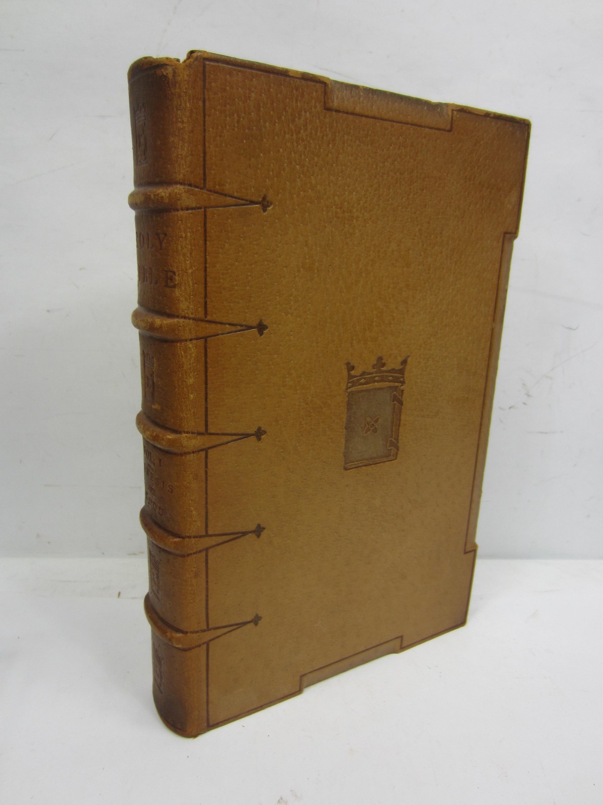 1903 The Holy Bible Genesis & Exodus Merrymount Press Vol. I