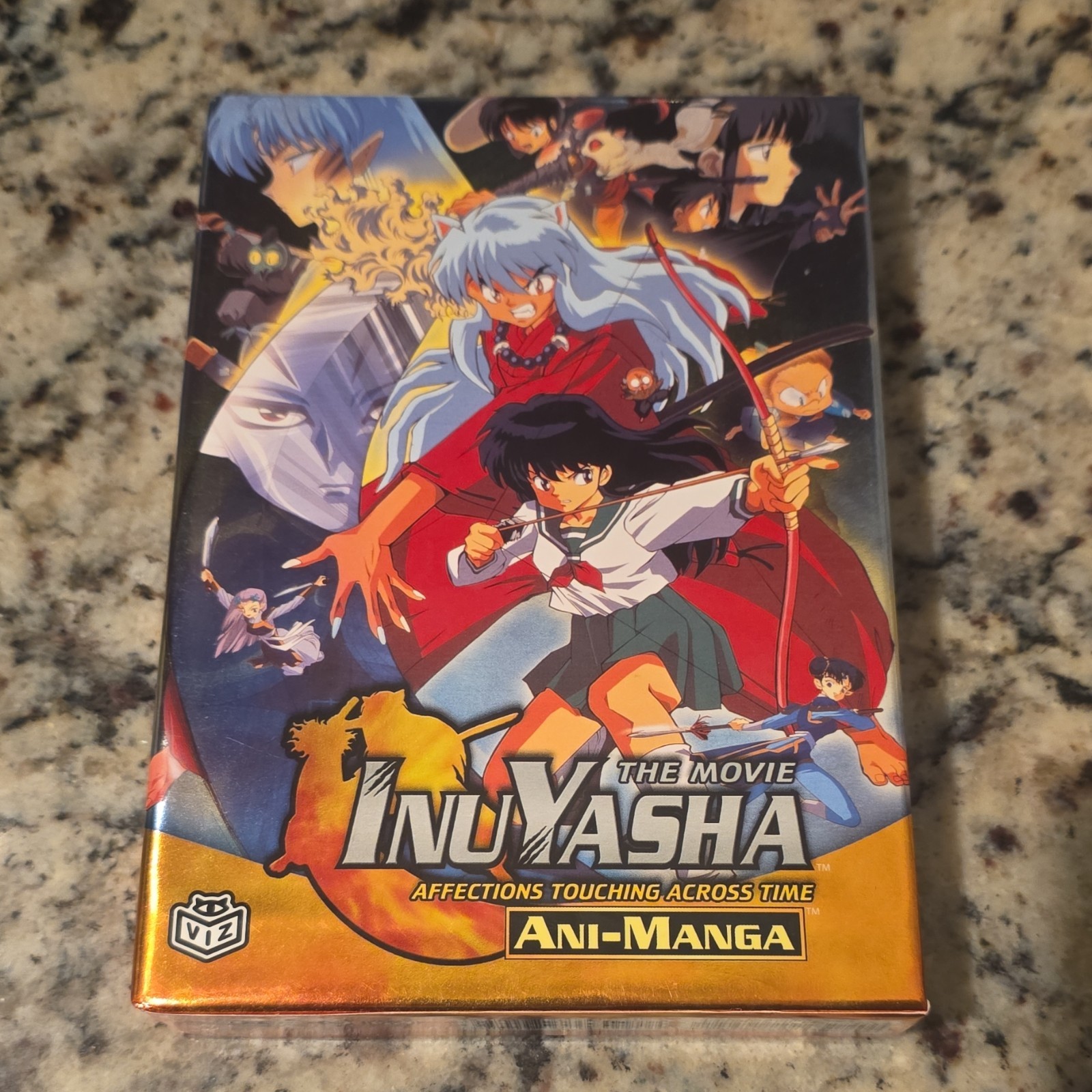 InuYasha The Movie 1 Ani-Manga Box Set Vols 1 & 2 Complete Holographic VIZ Media
