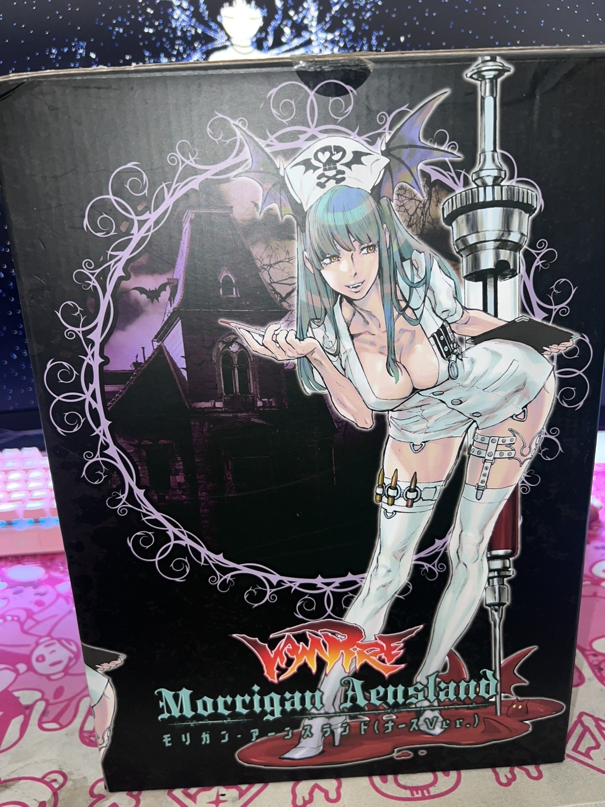Builder Creators Model Morrigan Aensland Nurse Ver Capcom 310mm Figure READ DESC