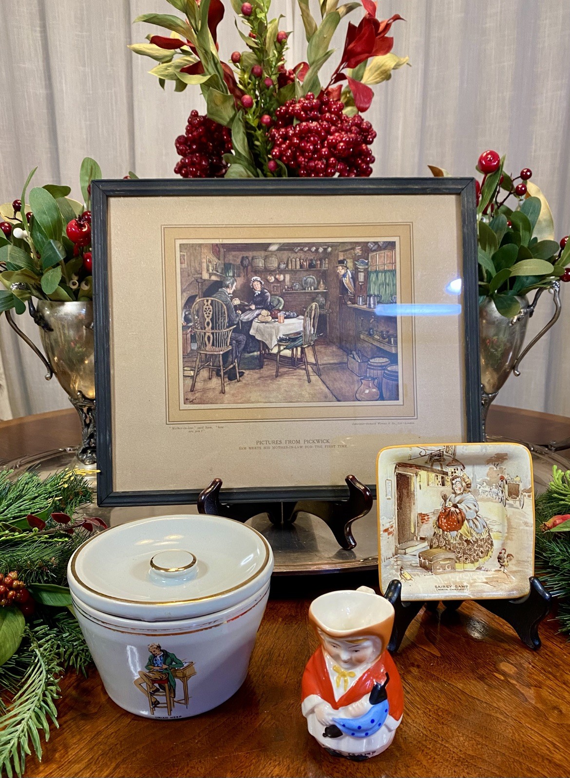 Vintage Dickens Group of Literary Character  Collectibles