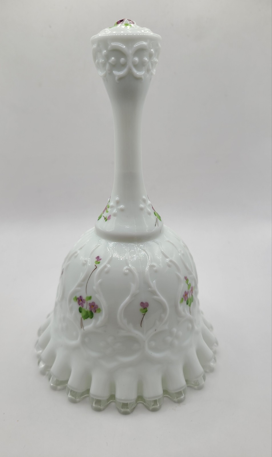 Fenton Silver Crest Milk Glass 6\