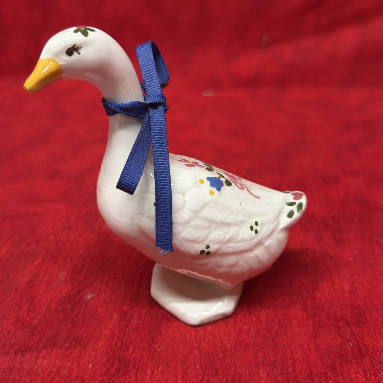 VINTAGE CERAMIC GOOSE FIGURINE (t74) VINTAGE CERAMIC GOOSE FIGURINE (t74)
