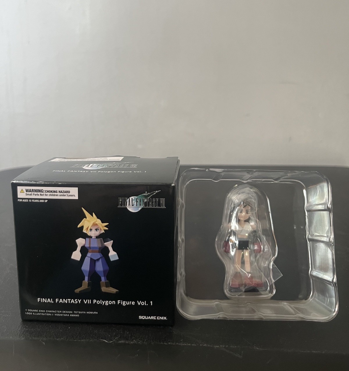 NEW Official Square Enix Final Fantasy VII Tifa Lockhart Polygon Mini Figure NEW Official Square Enix Final Fantasy VII Tifa Lockhart Polygon Mini Figure