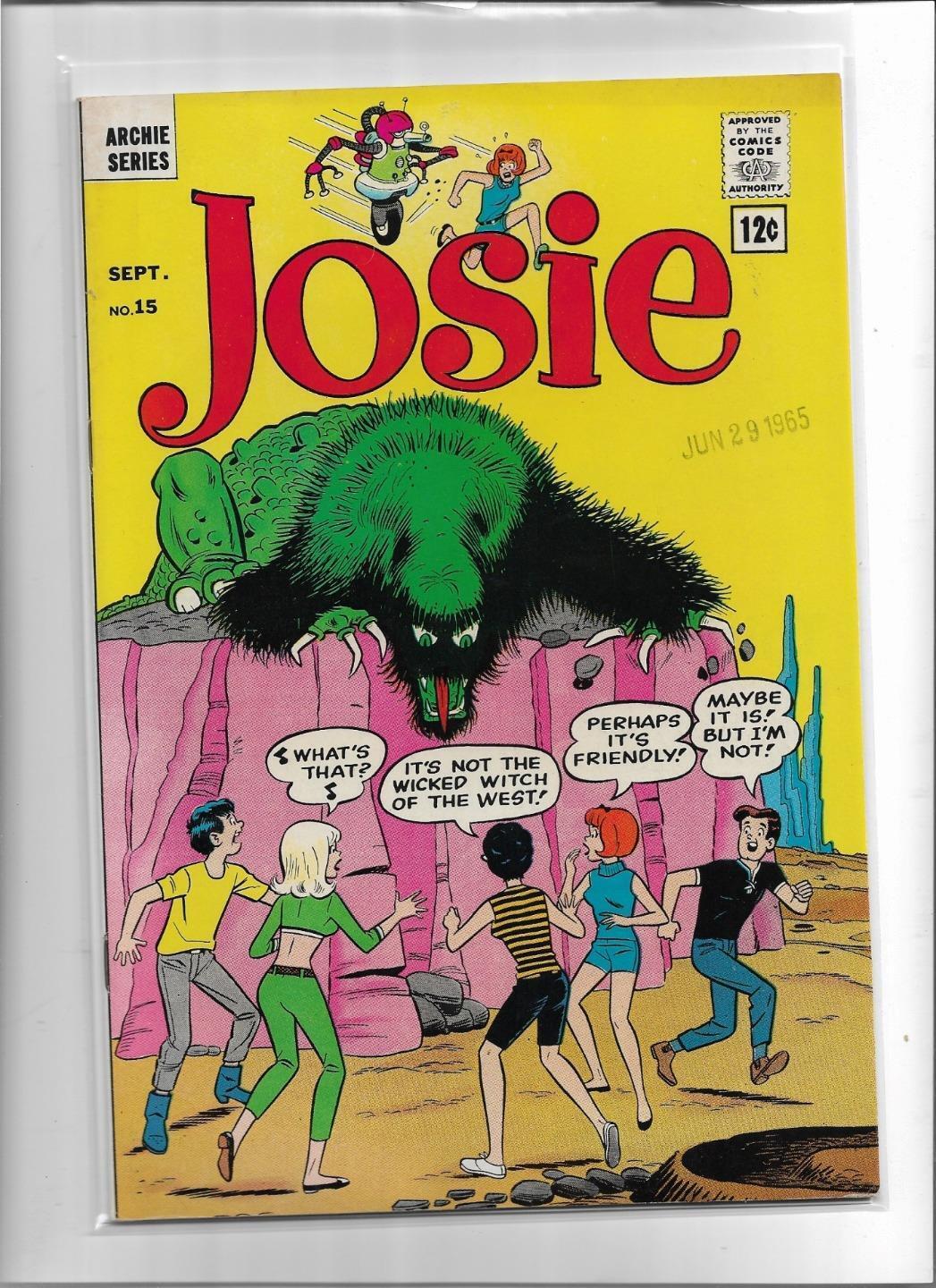 SHE'S JOSIE #15 1965 VERY FINE 8.0 3873