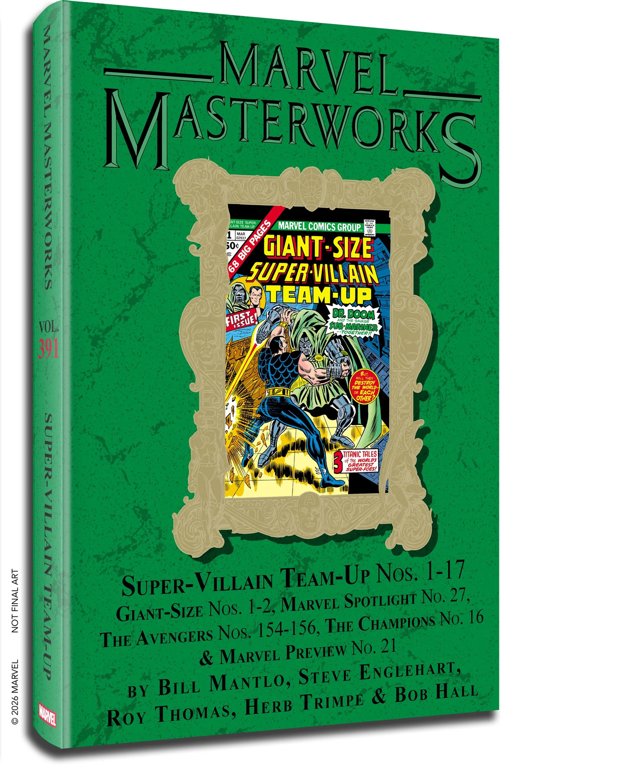 Marvel Masterworks Super-Villain Team-Up HC Vol 01 Ron Wilson DM Ed Marvel Masterworks Super-Villain Team-Up HC Vol 01 Ron Wilson DM Ed