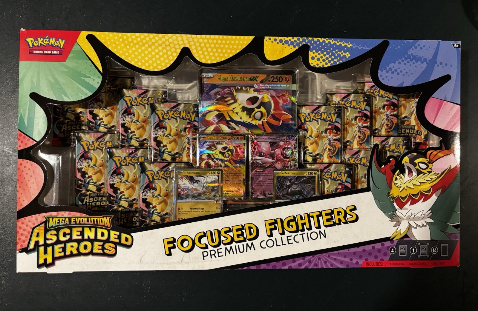 Pokemon Ascended Heroes Focused Fighters Premium Collection Sealed Box Sams Club