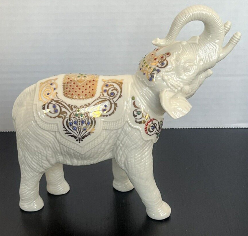 Lenox China Jewels Large Palace ELEPHANT Natiity Made in USA Mint
