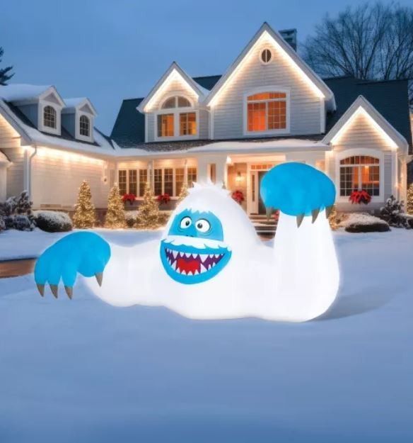 15 FT COLOSSAL BUMBLE THE ABOMINABLE SNOWMAN FROM RUDOLPH AIRBLOWN INFLATABLE
