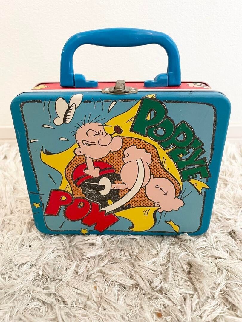 Popeye tin Box trunk type Shouwa Retro Vintage 1970s Shipped from Japan