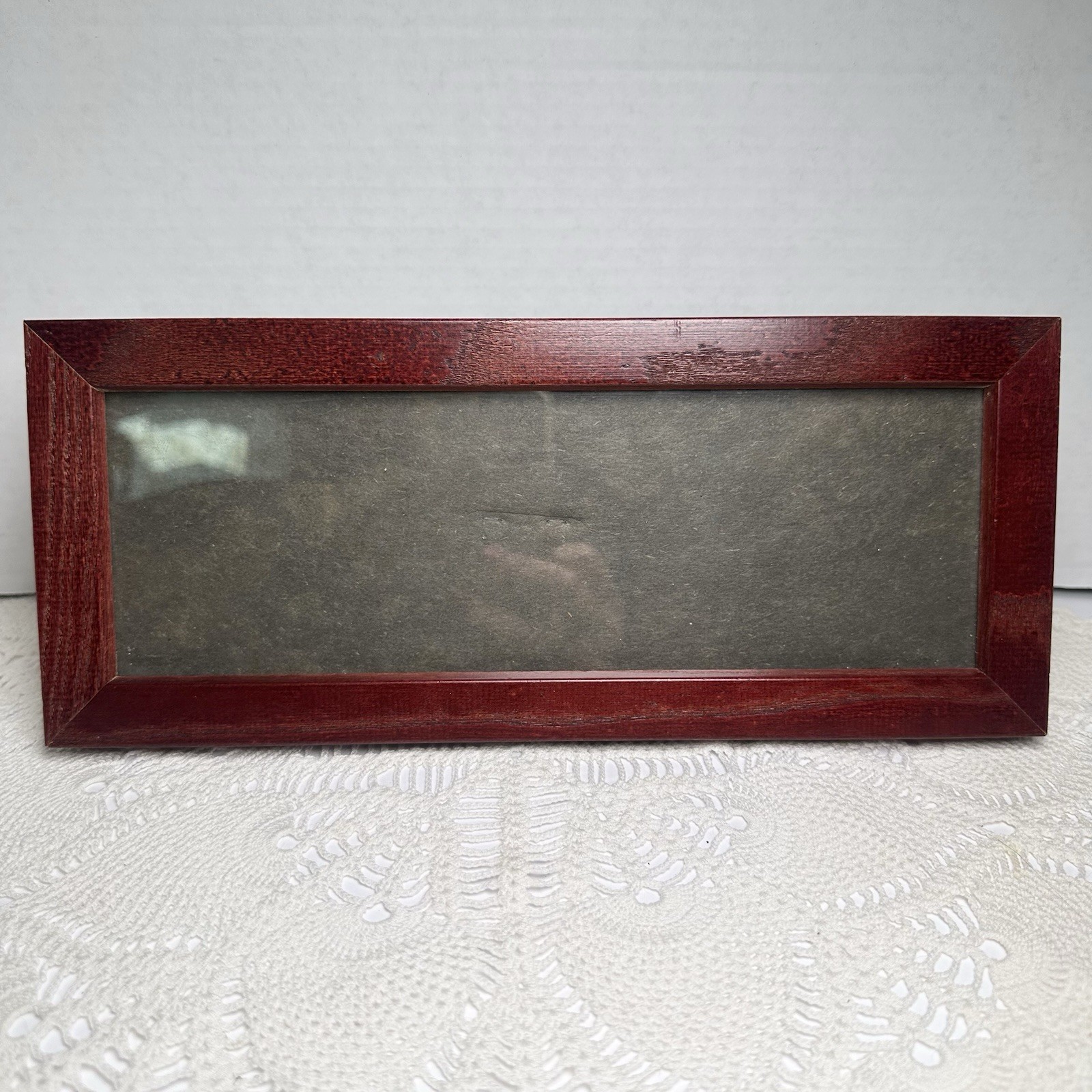 MCM Classic Panoramic Wooden Mahogany Picture Frame 5x11” Corporate Gallery