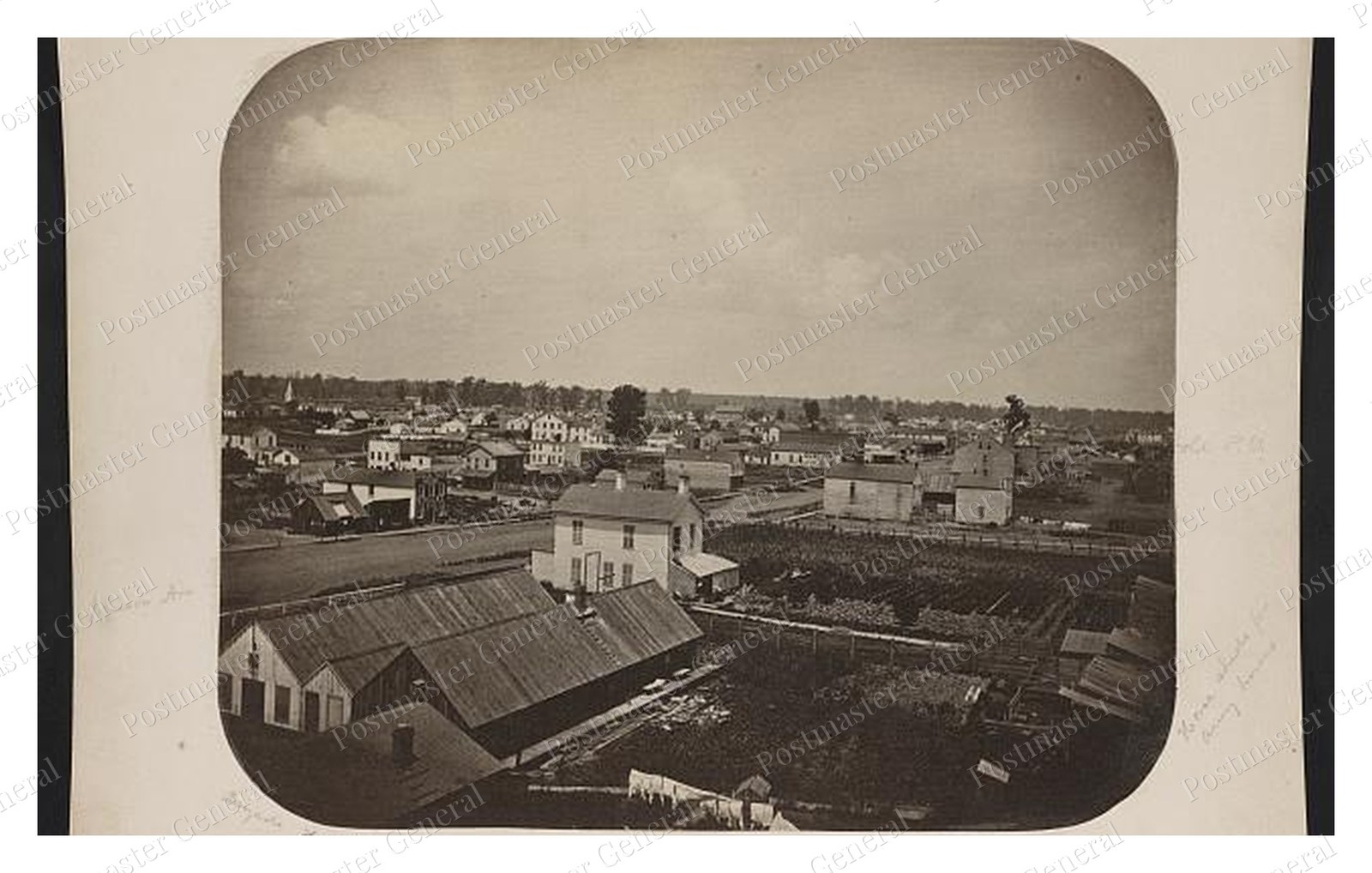 Cairo Illinois Brigade Hospital Standard Postcard COPY RPPC