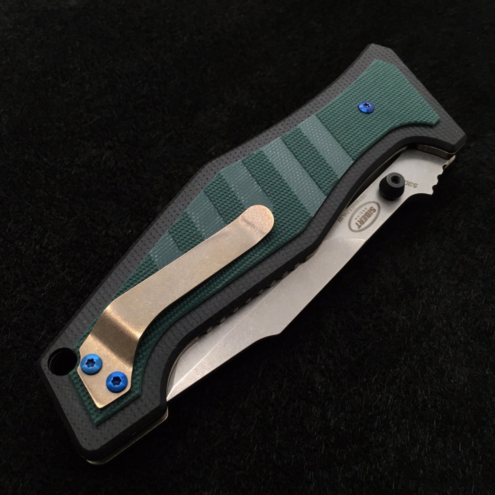Benchmade 757 Vicar ~ Screw Set ~ Titanium blue (No Knife) 6 Screws