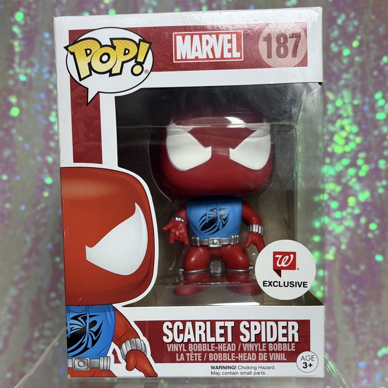 Funko Pop Vinyl: Marvel - Scarlet Spider - Walgreens (Exclusive) #187 Ben Reily