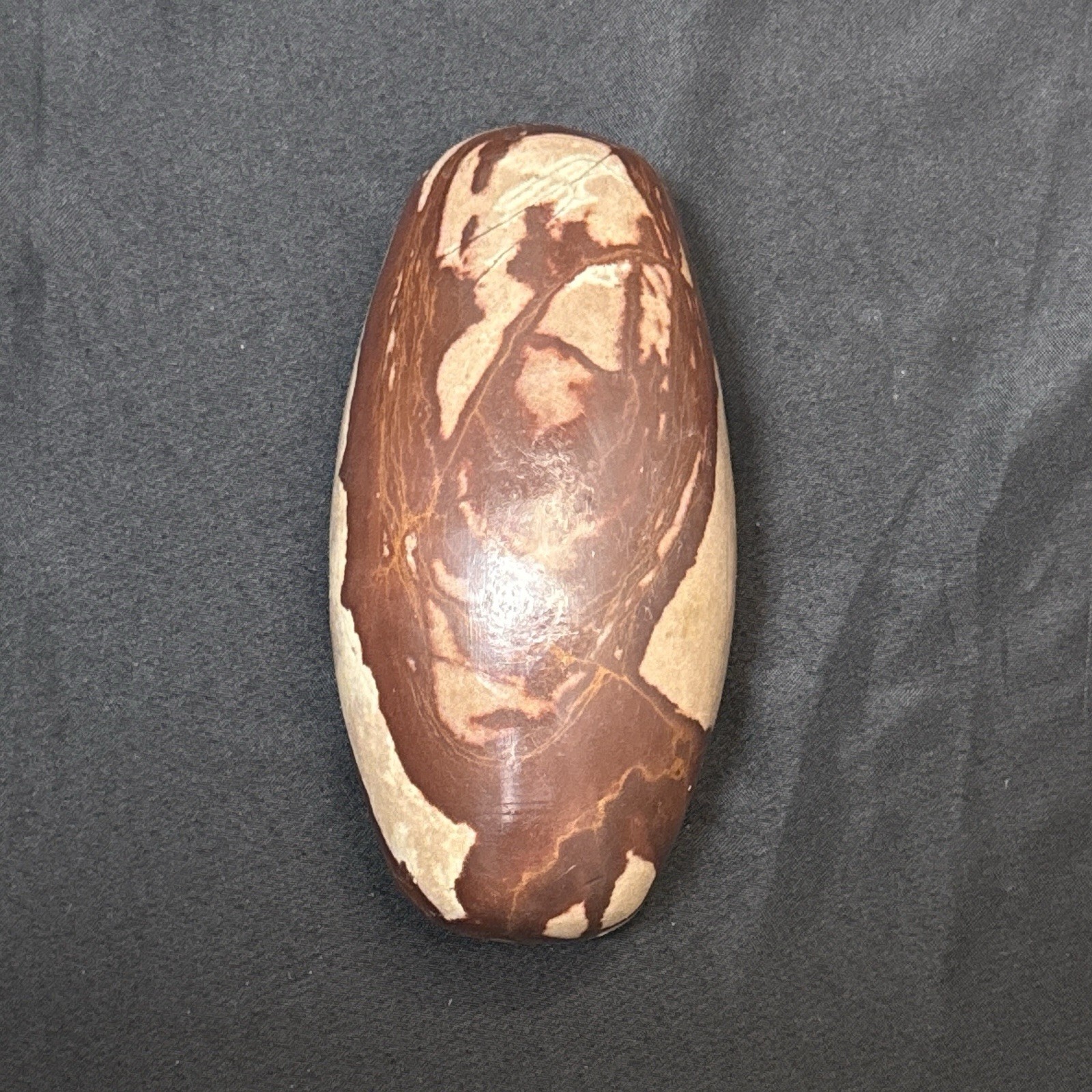 Beautiful 8.5 Inch Shiva Lingam Natural stone from Narmada River India SL25C9.22