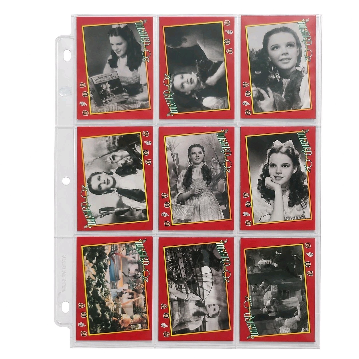 1990 Pacific Wizard of Oz 105 Card Near Complete Trading Card Set NM