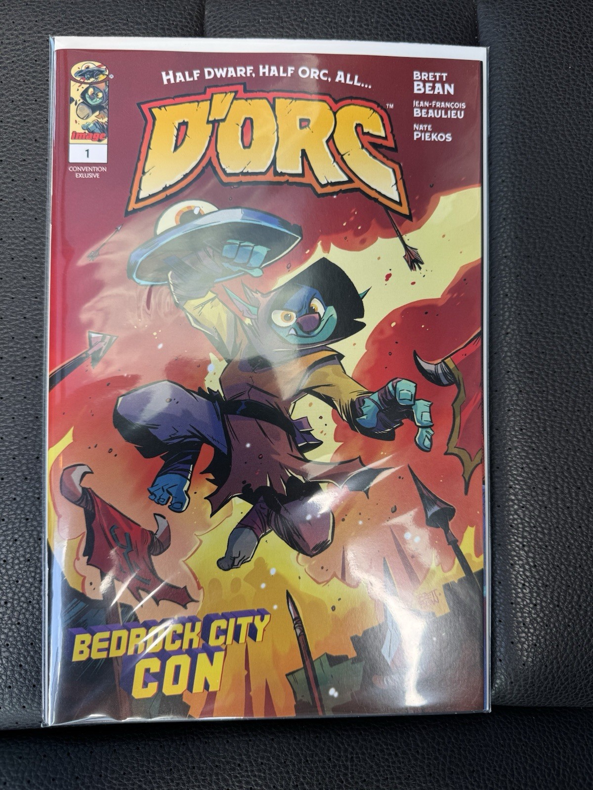 D’orc #1 Bedrock City Con Exclusive Ltd 500