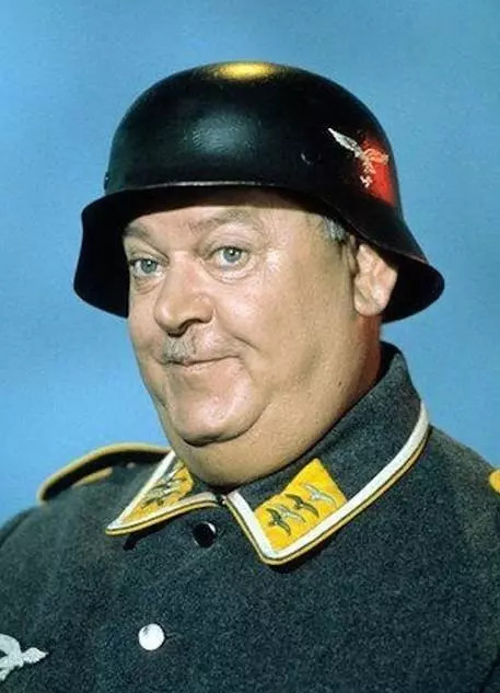 John Banner As SGT SCHULTZ In Hogans Heroes Soft Smile 4x6 Picture Celebrity Pr