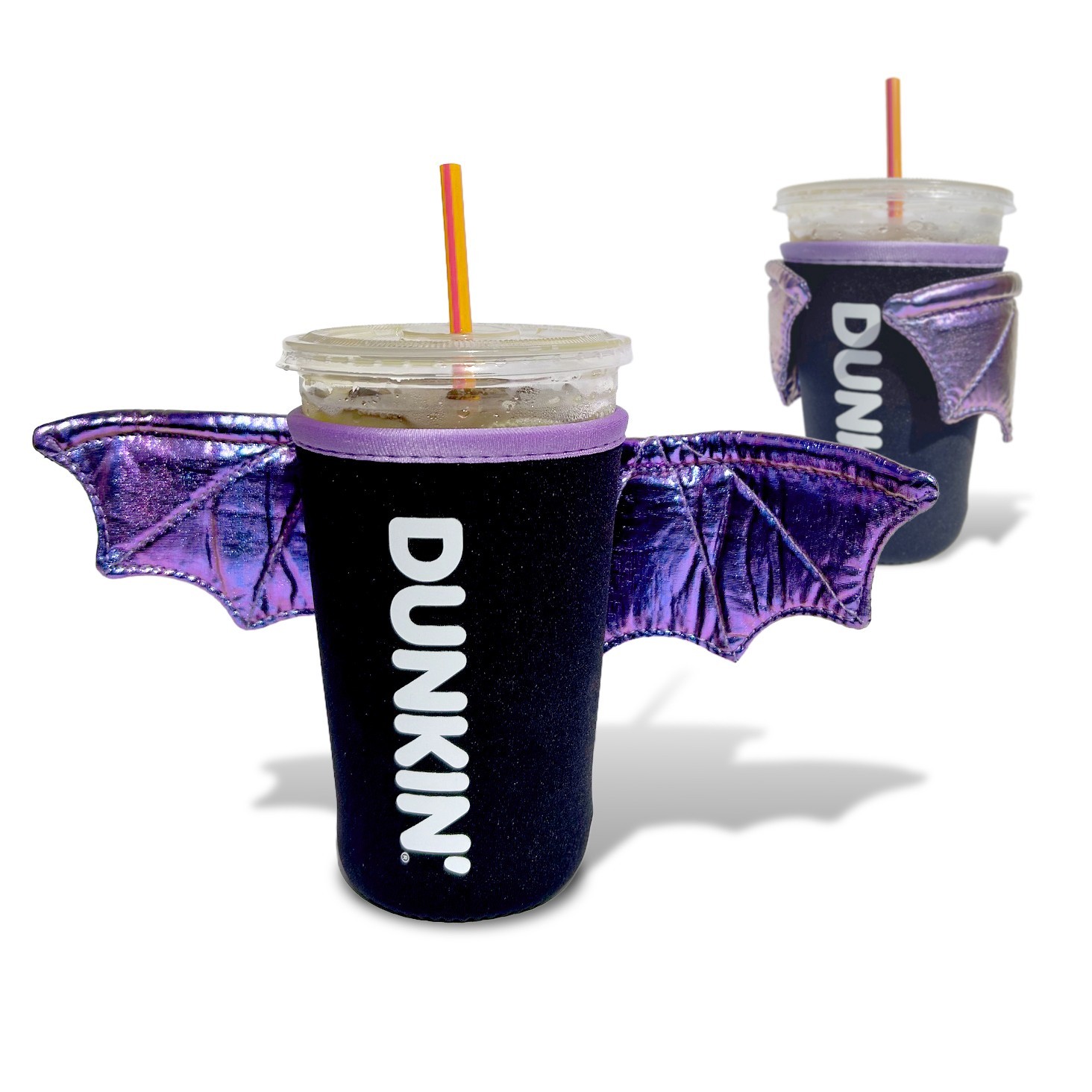 New 2026 Limited Edition Dunkin’ Donuts Bat Koozie – Halloween Collectible