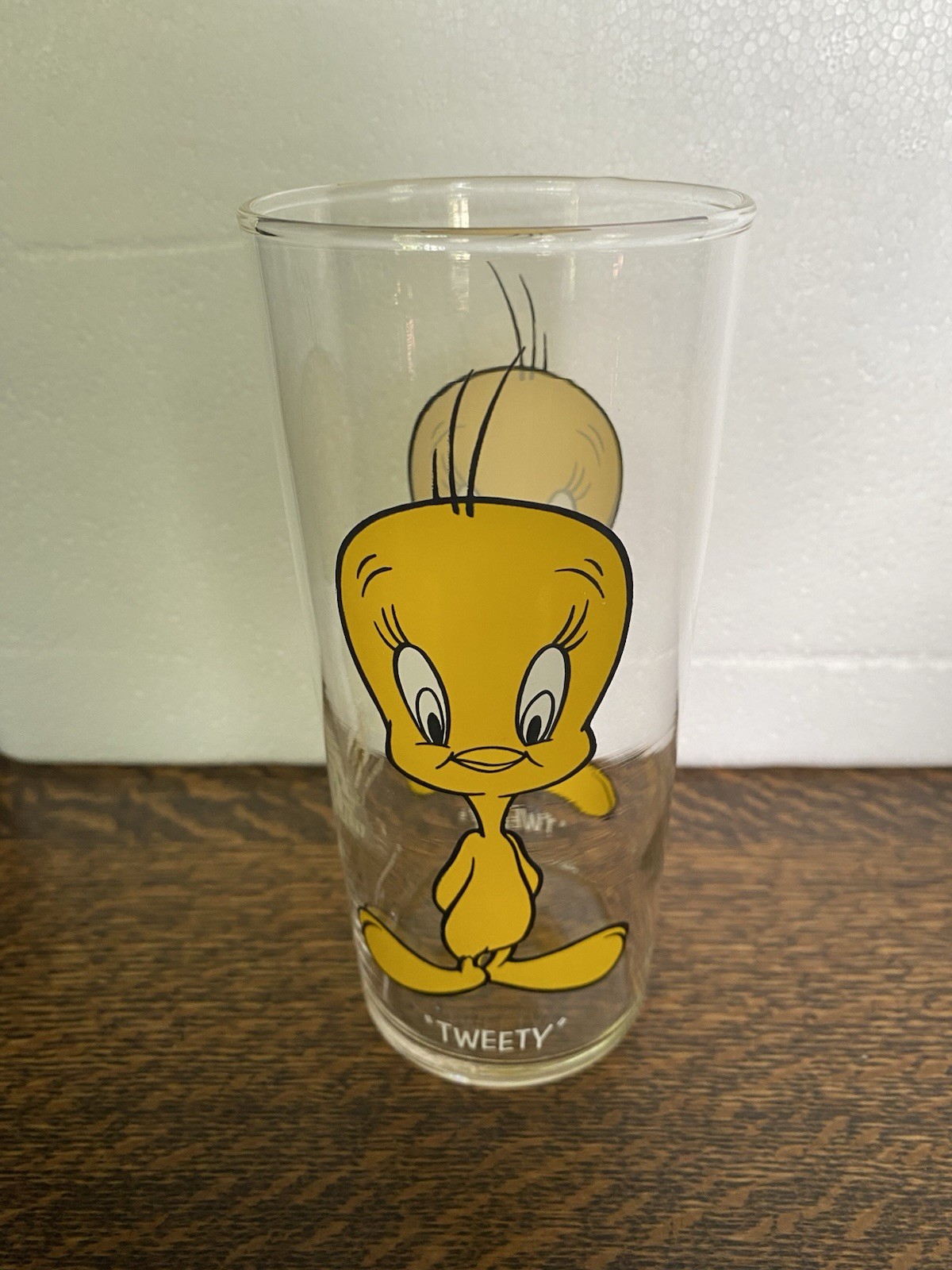 Vintage 1973 TWEETY BIRD Looney Tunes Pepsi Collector Series Glass Warner