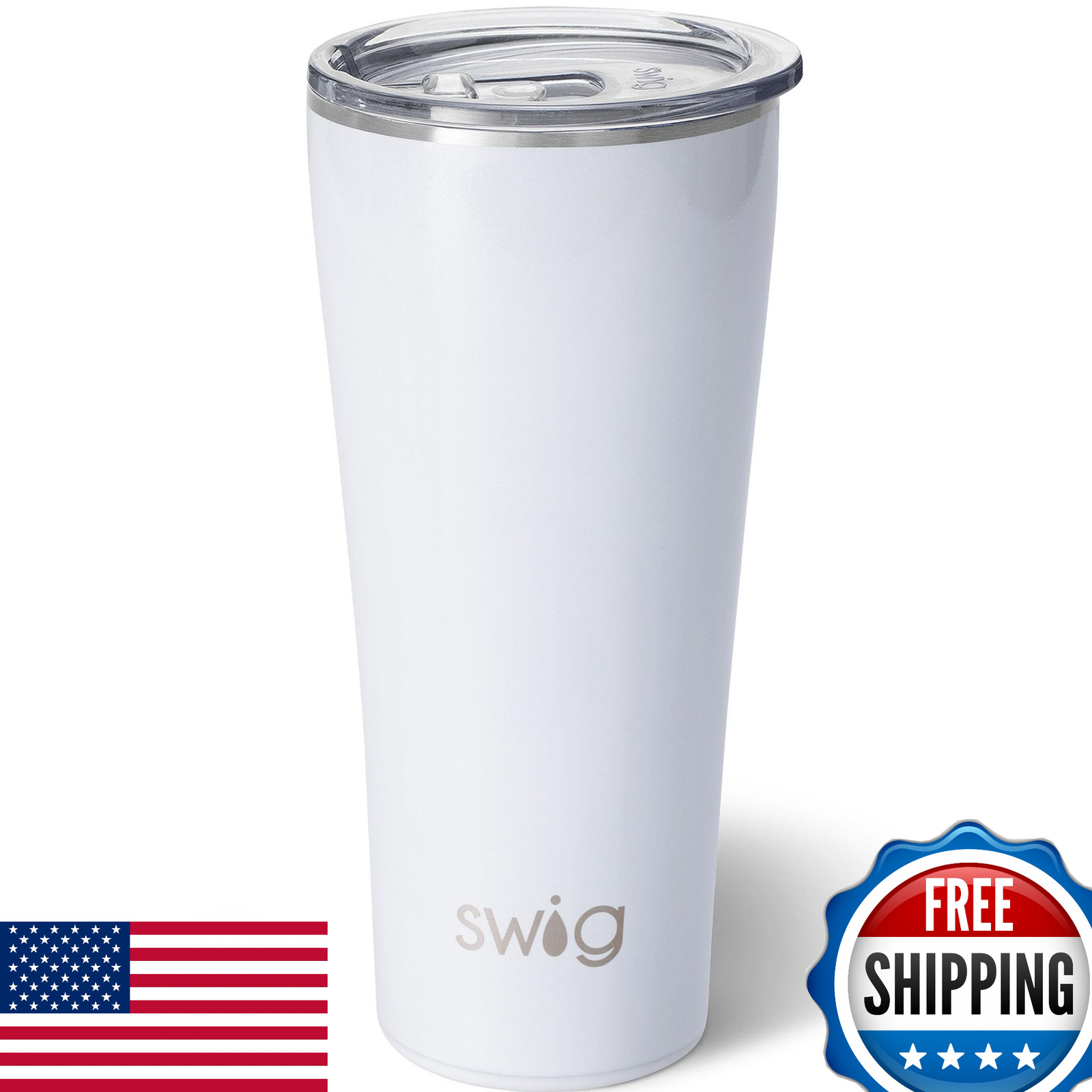 Swig Life 32oz Insulated Tumbler Travel Coffee Tumbler with Lid Cup Holder Frien