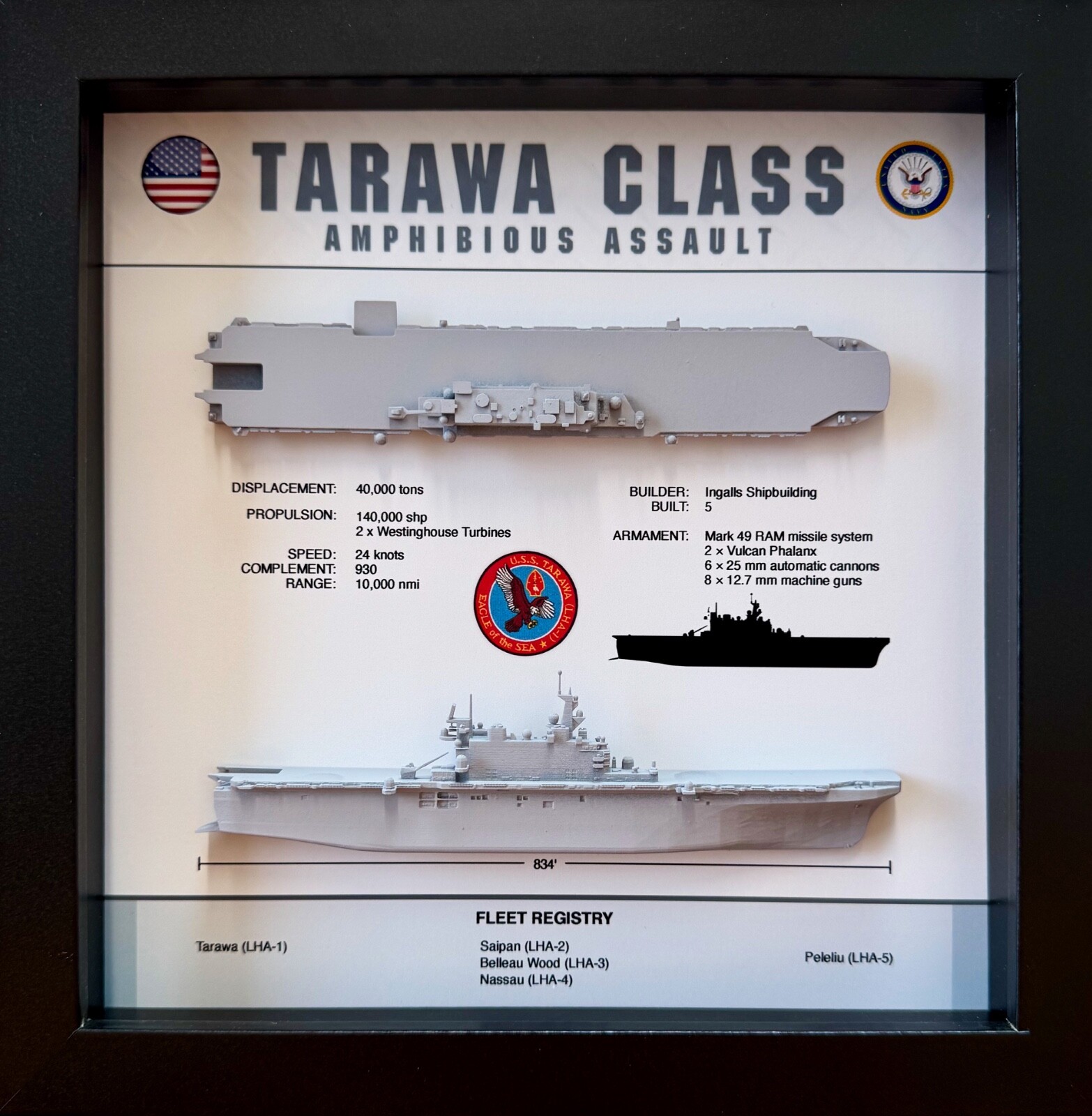 CUSTOM: USS Tarawa & USS Enterprise CVN65