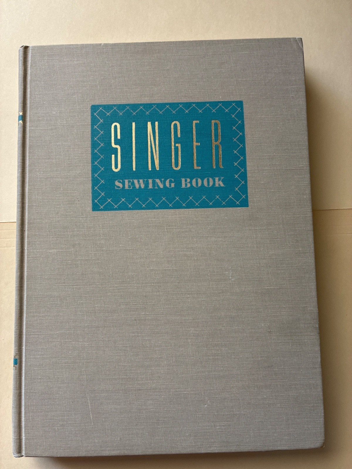 Vintage Singer Sewing Book 1958 by Mary Brooks Picken Hardcover, NO dust jacket