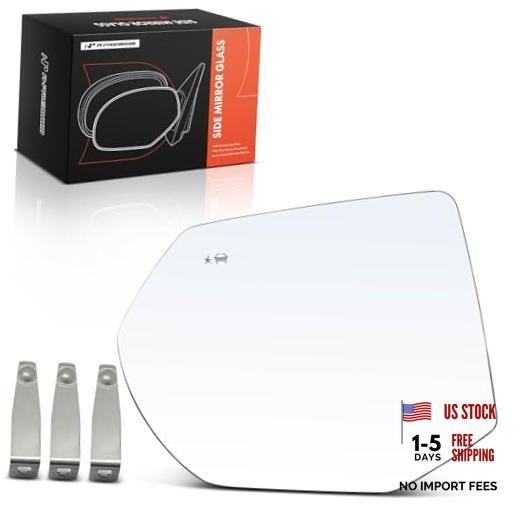 Left Driver Side Heated Power Mirror Glass