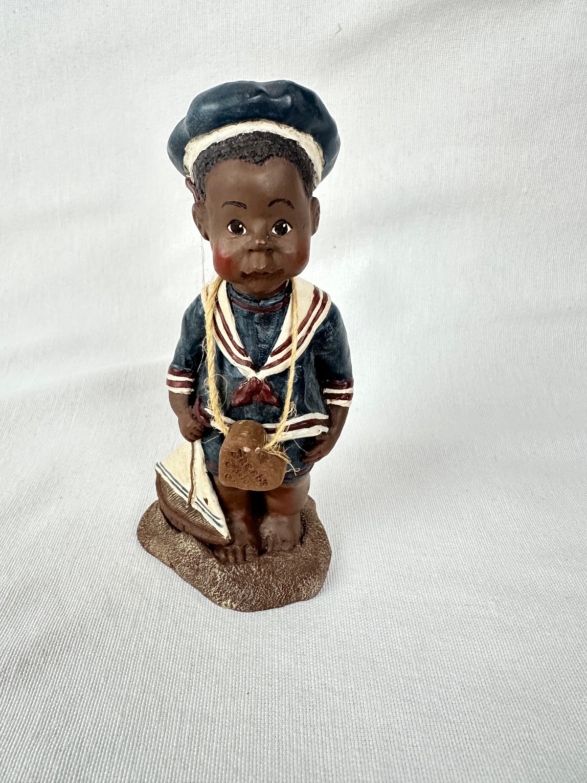 Vintage Sarah\'s Attic Willie the Sailor Boy Figurine Granny\'s Favorites 5 1/8\