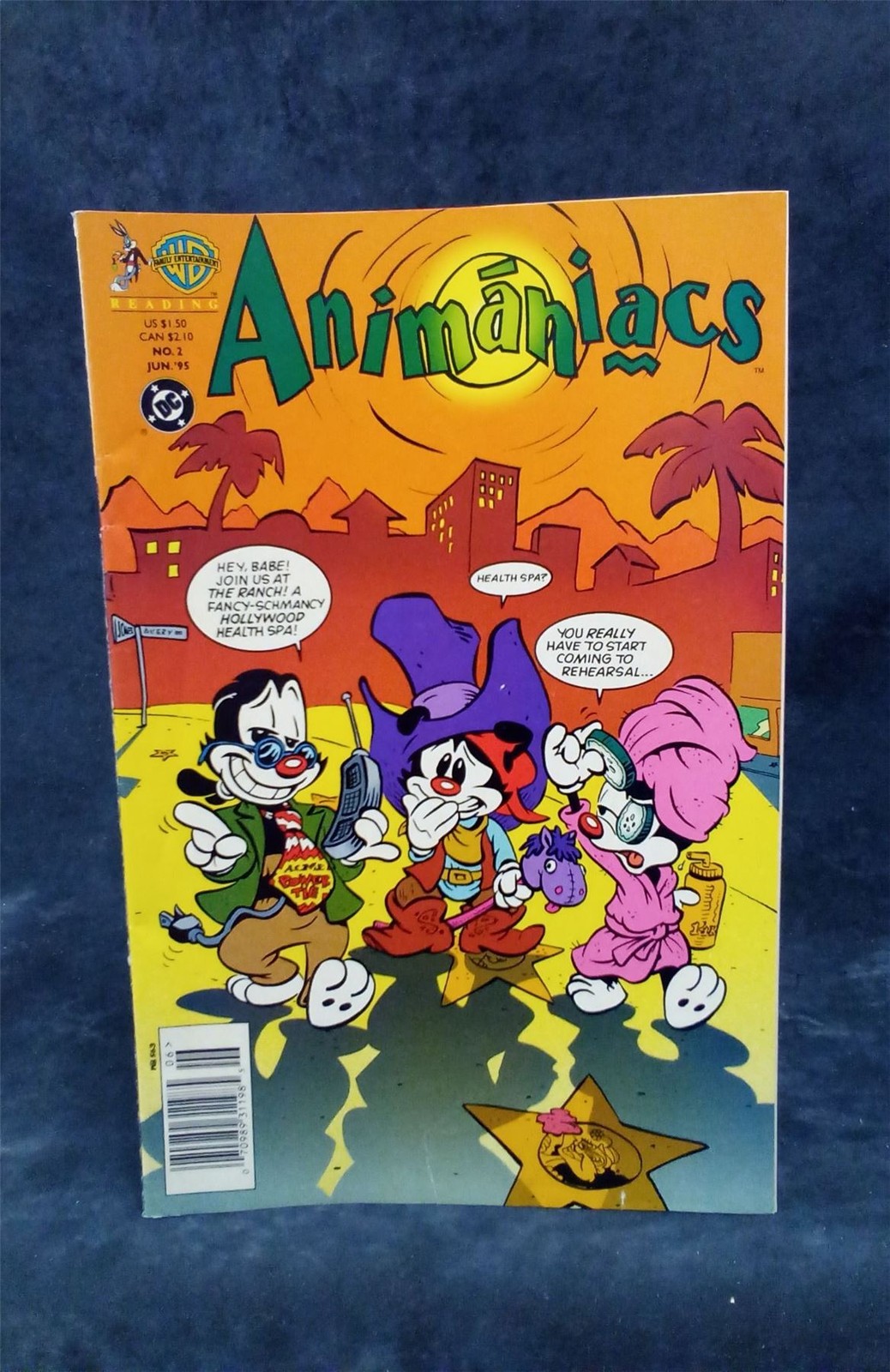 Animaniacs #2 1995 DC Comics Comic Book Animaniacs #2 1995 DC Comics Comic Book