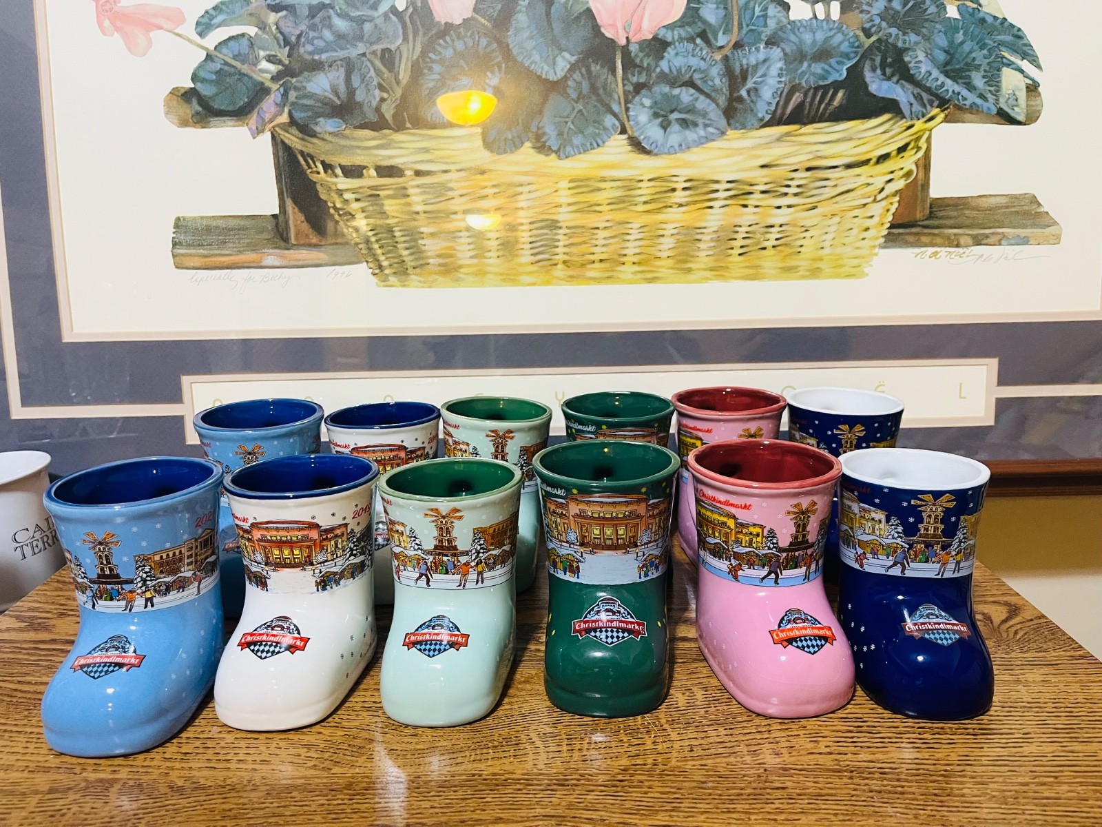 Christkindlmarket 2018-2025 Boot Mug Christmas Market Boot Carmel, Indiana