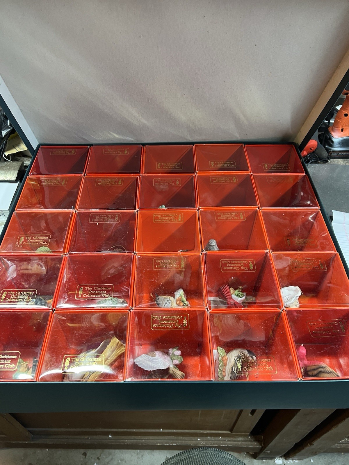 Rare Danbury Mint “Birds Of Christmas Ornaments“ Set Of 25  2004 Boxed