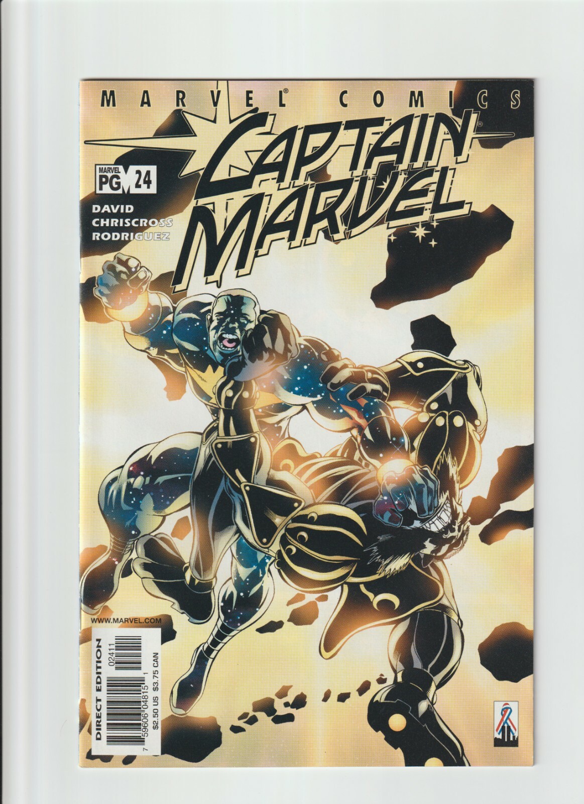 CAPTAIN MARVEL 24 KEY 1st app BURSTARR CAPTAIN MARVEL 24 KEY 1st app BURSTARR