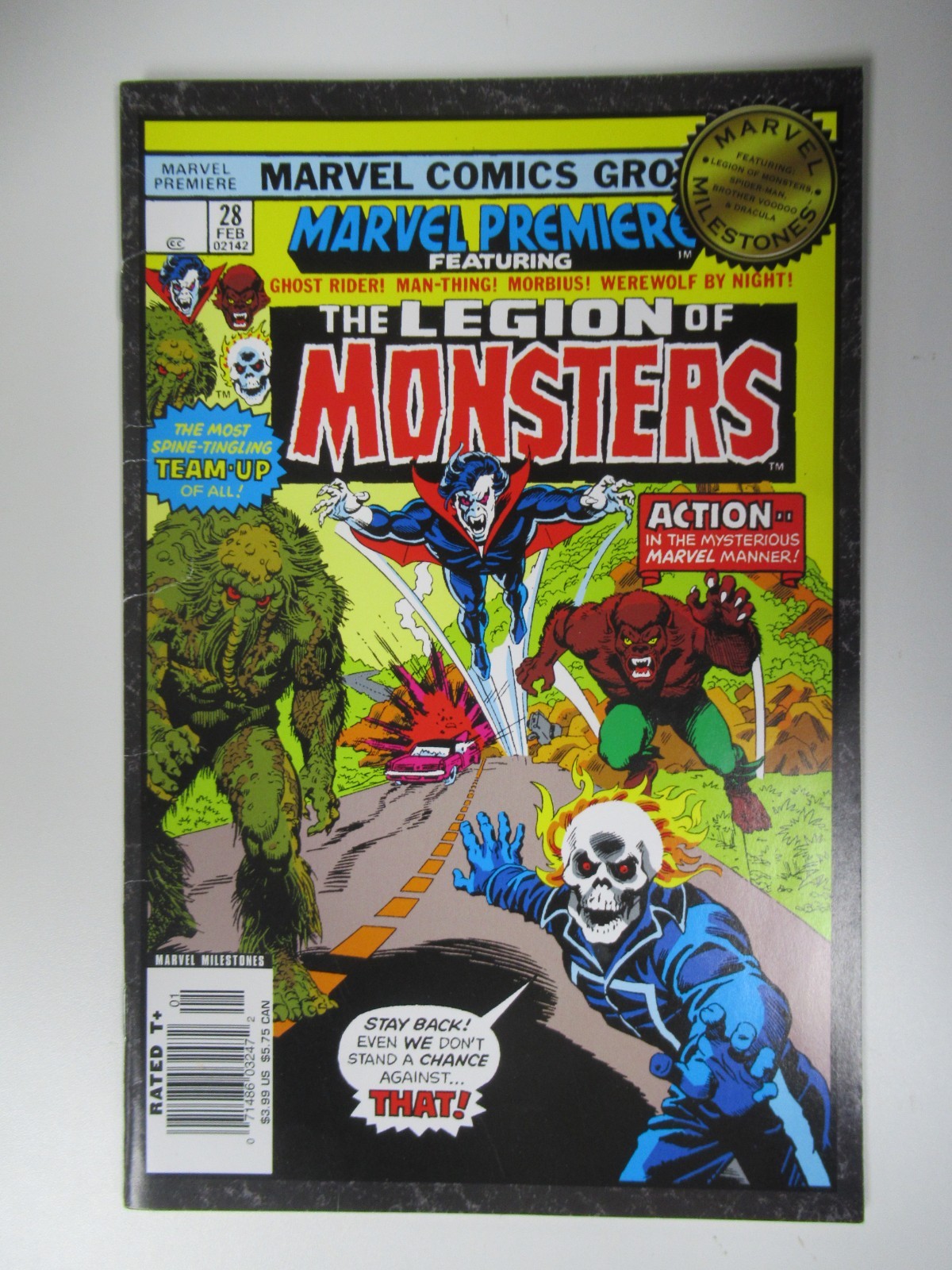 2006 Marvel Comics Marvel Premiere #28 Marvel Milestones