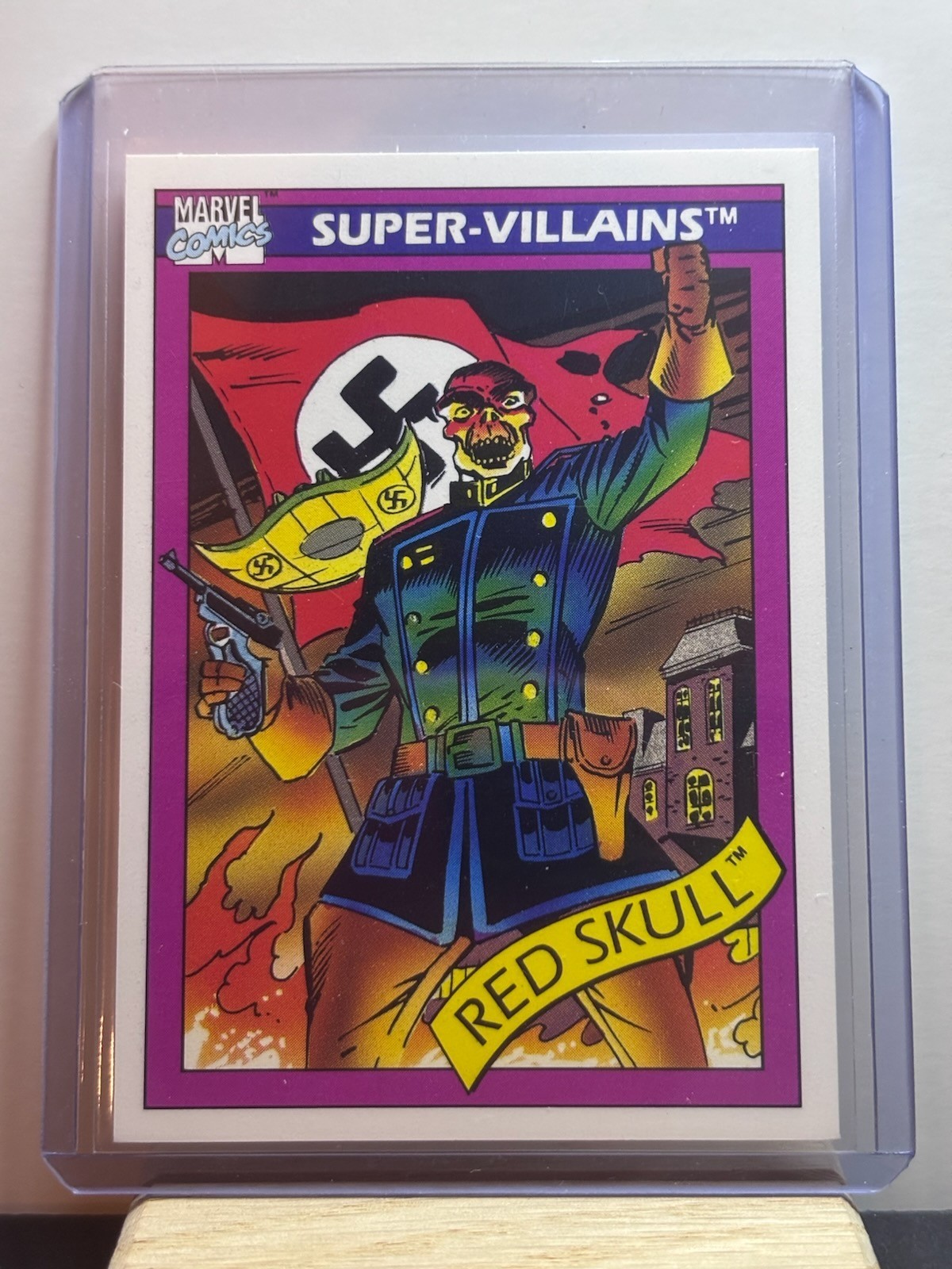 1990 Impel Marvel Universe Red Skull #81 Super-Villains