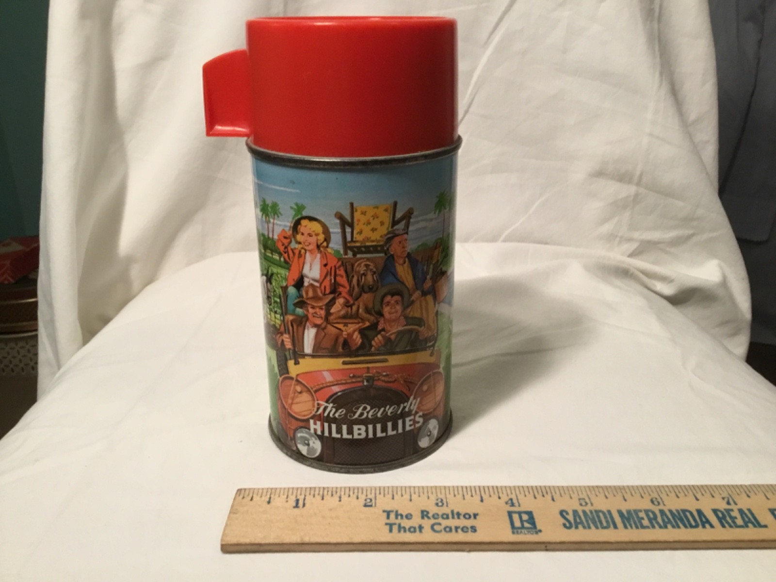 The Beverly Hillbillies Thermos Complete Aladdin 1960\'s Nashville Tennessee USA