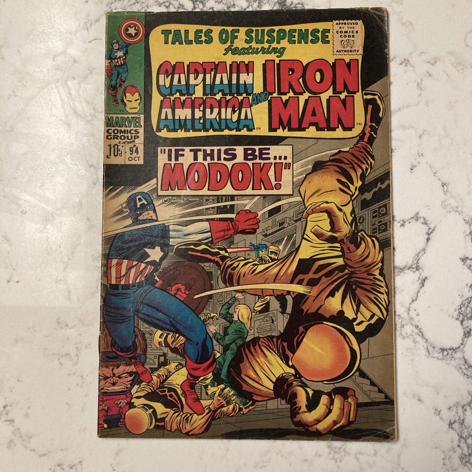 Tales of Suspense #94 Marvel Comics 1967 - 1st Appearance of MODOK