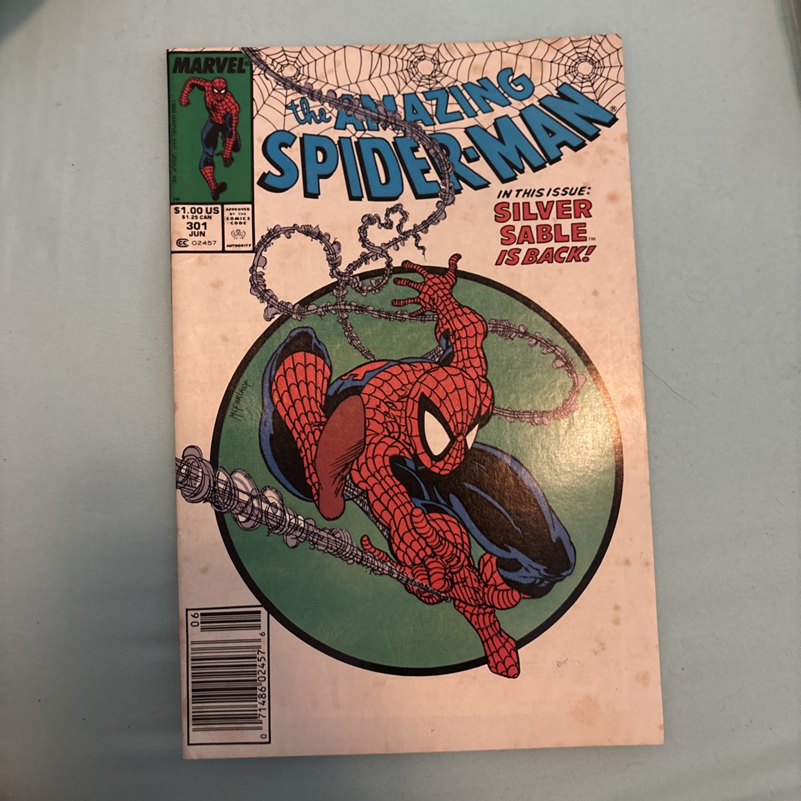 The Amazing Spider-Man #301 (Marvel Comics June 1988)