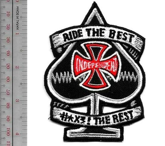 Skateboarding California Independent Skateboard Trucks Santa Cruz Patch