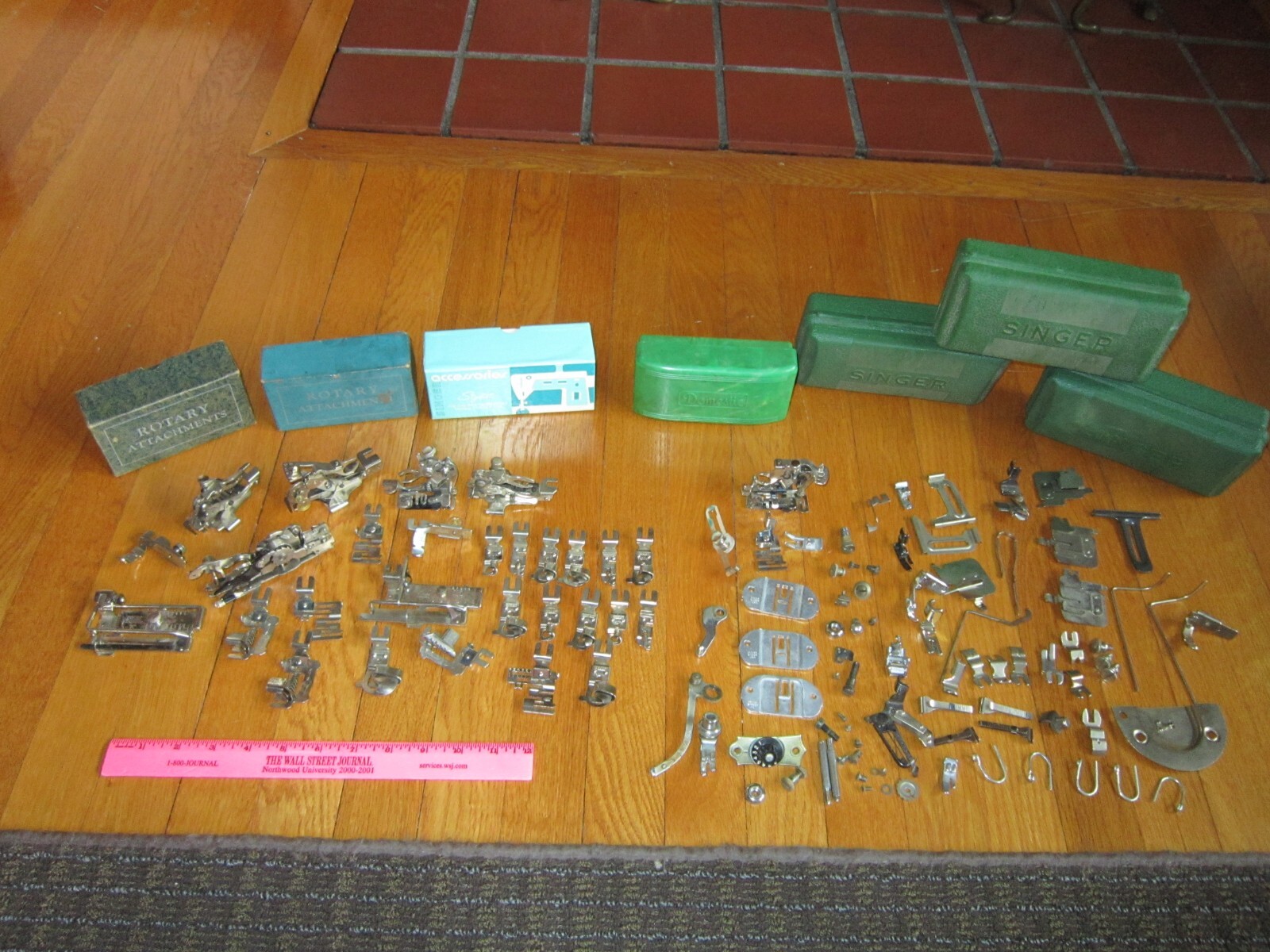 Vtg Sewing Attachments Accessories Griest Singer Rotary Domestic LOT 