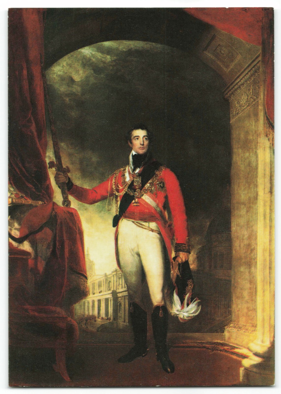 Arthur Wellesley 1st Duke of Wellington 1814 Postcard