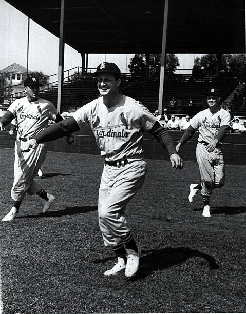 Stan Musial of St Louis Cardinals Spring Training 1960 St Petersbu- Old Photo 2