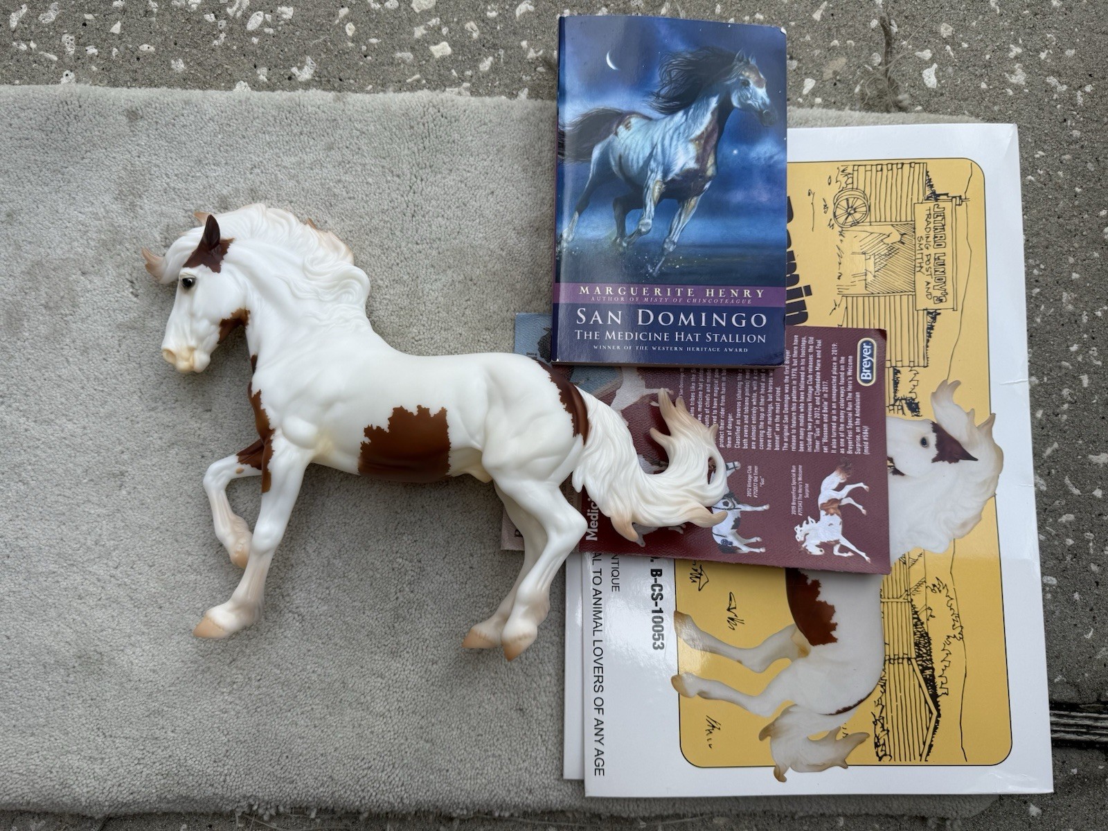 Breyer Horse Vintage Club #10053 Domingo Medicine Hat Fireheart Marguerite Henry