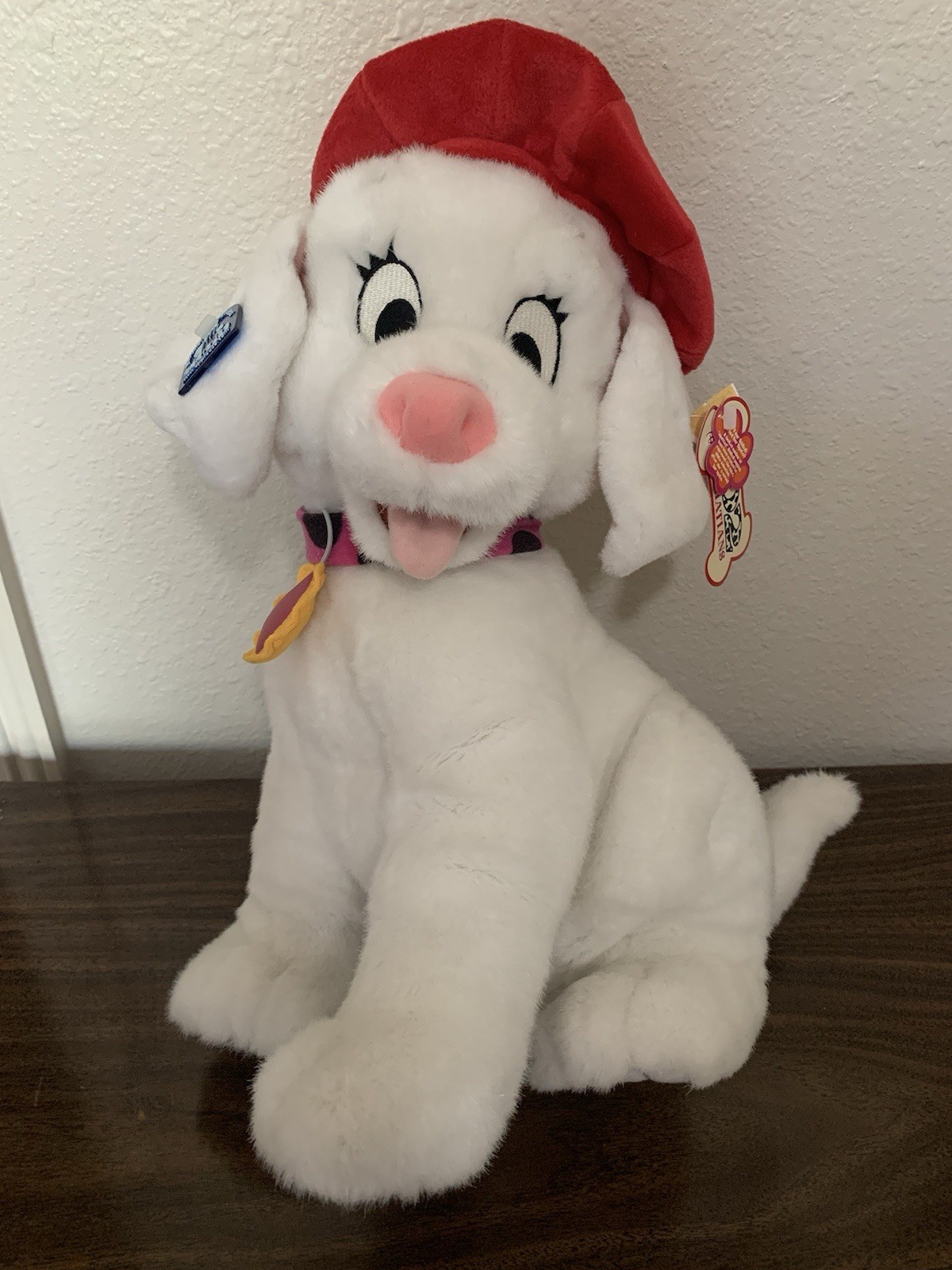 VTG 2000 Disney 102 Dalmatians Oddball Plush Applause Large NO SPOTS Limited NWT