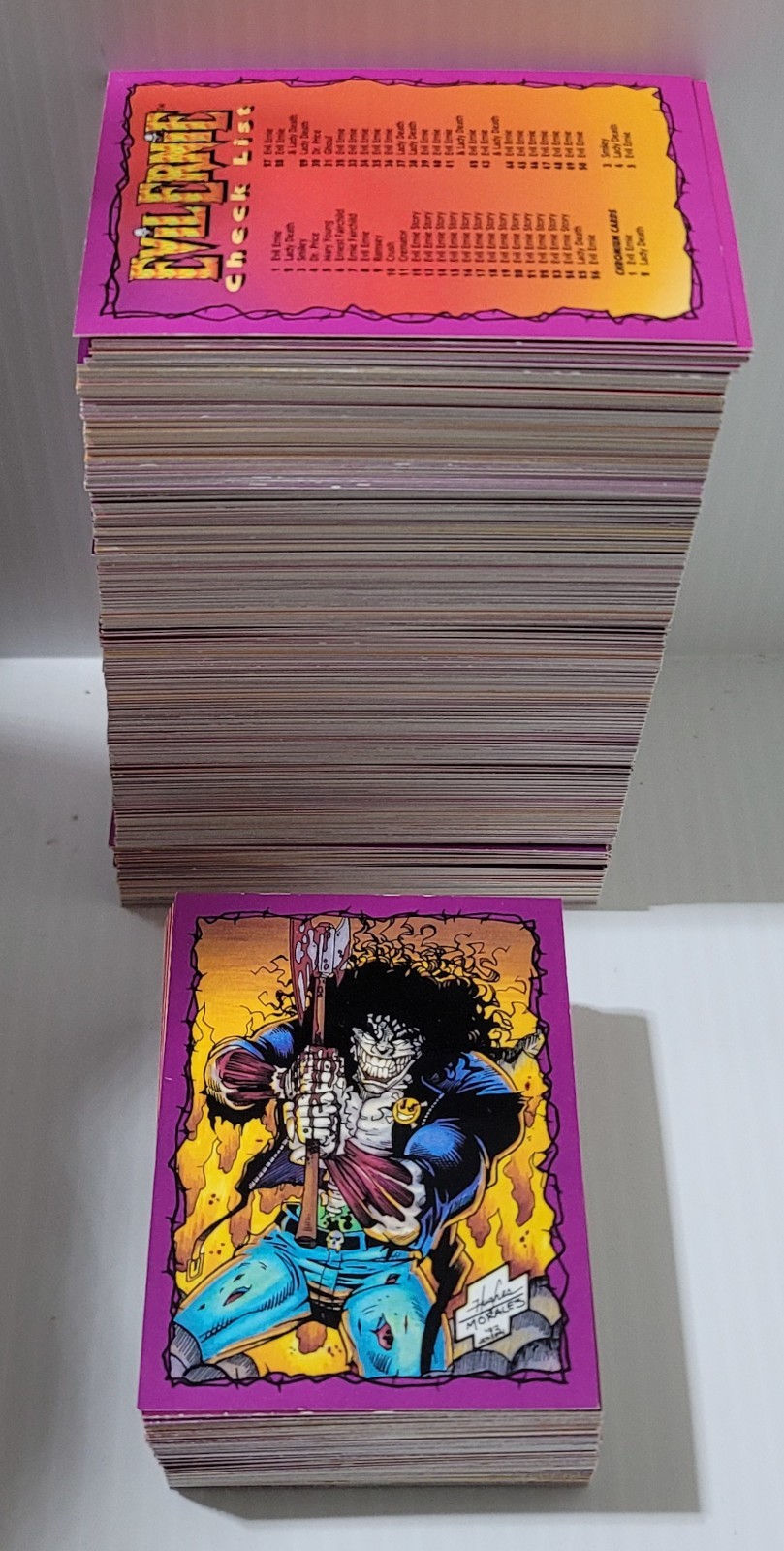 1993 Chaos Comics Evil Ernie Series I Single Cards