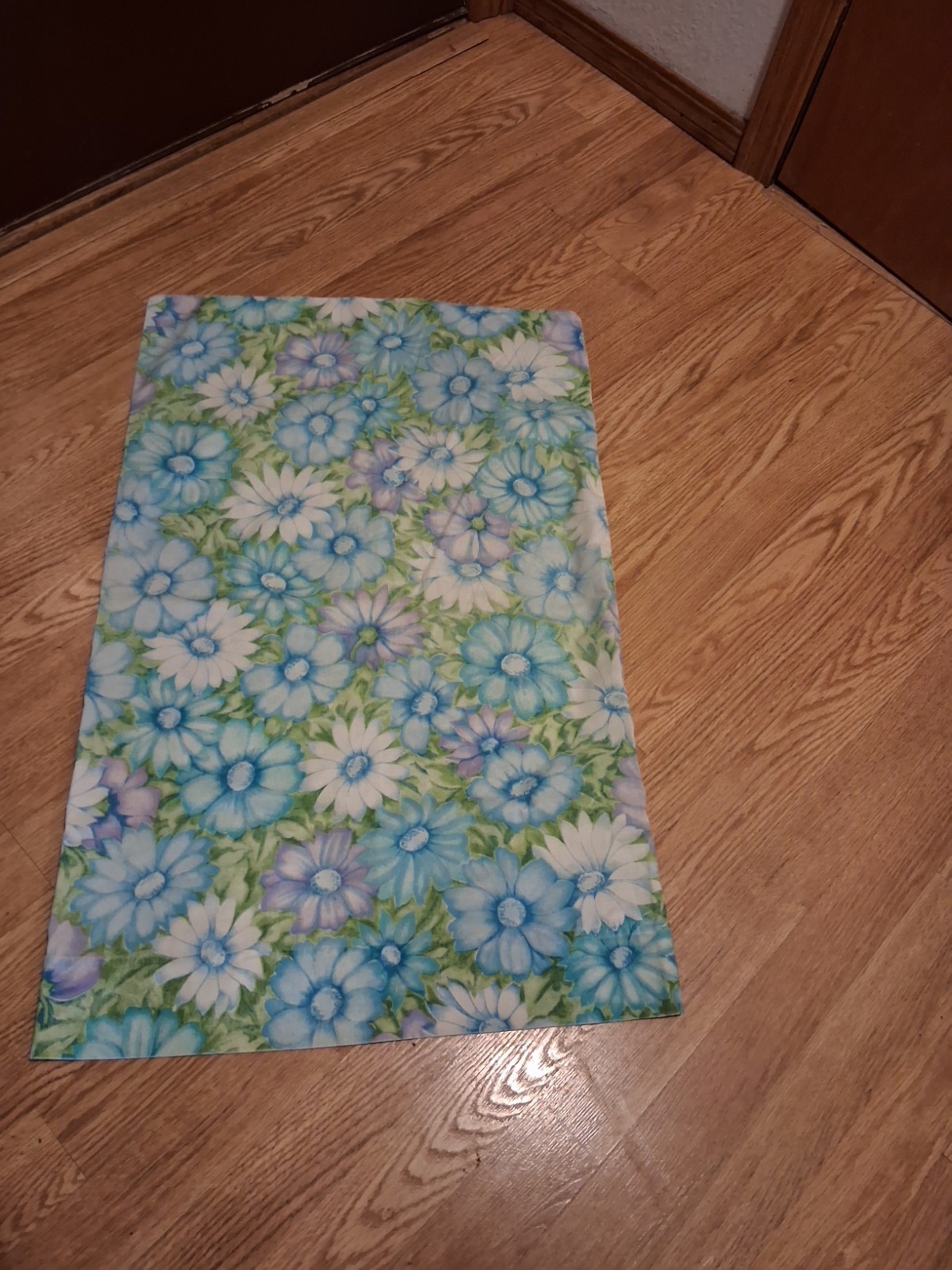 Cannonn Monticello Single Blue Floral Pillowcase 31\