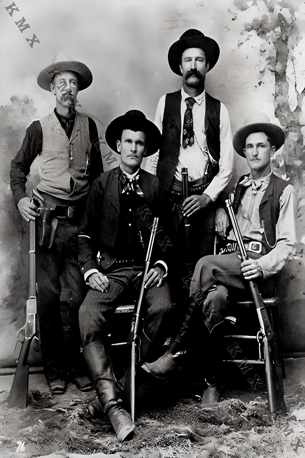 1870\'s The James Gang 4x6 photo
