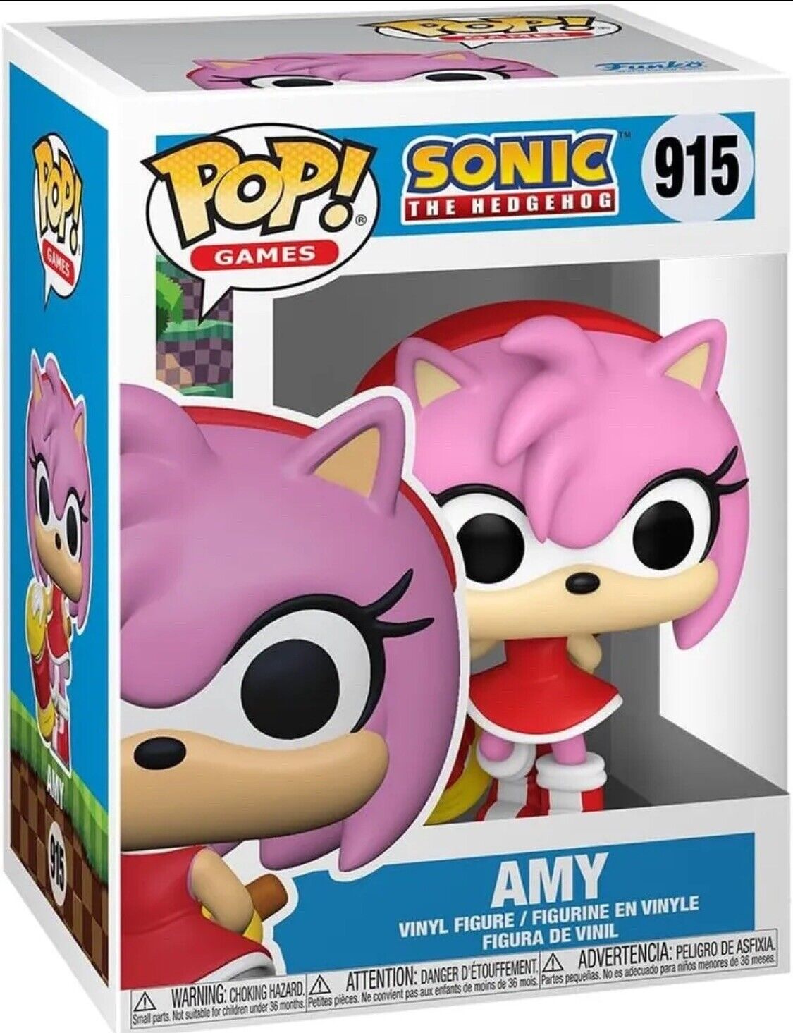 Funko Pop Games: Sonic The Hedgehog - Amy #915 - Vinyl Figure