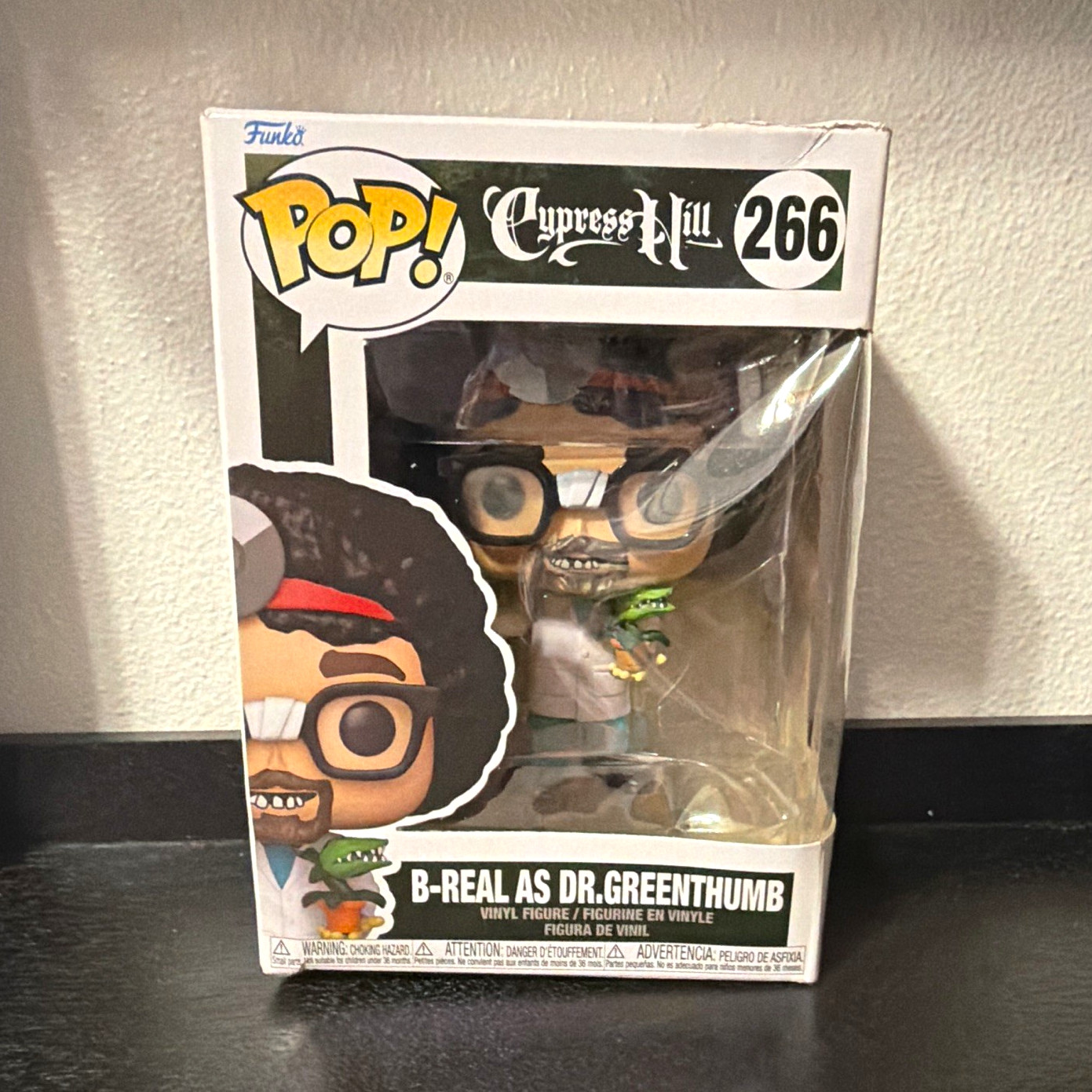 Funko Pop Cypress Hill B-Real as Dr. Greenthumb #266 Vinyl Figure