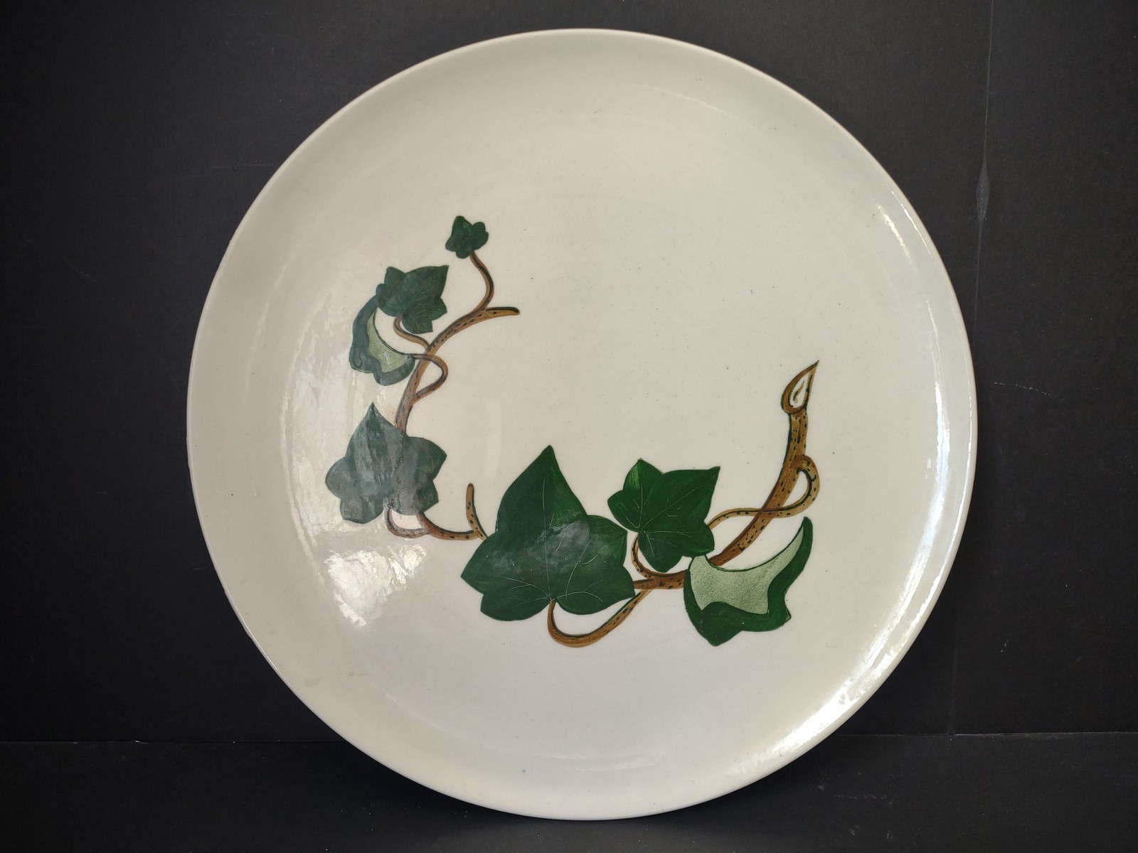 Vintage Metlox Poppytrail California Ivy Serving Platter 13\