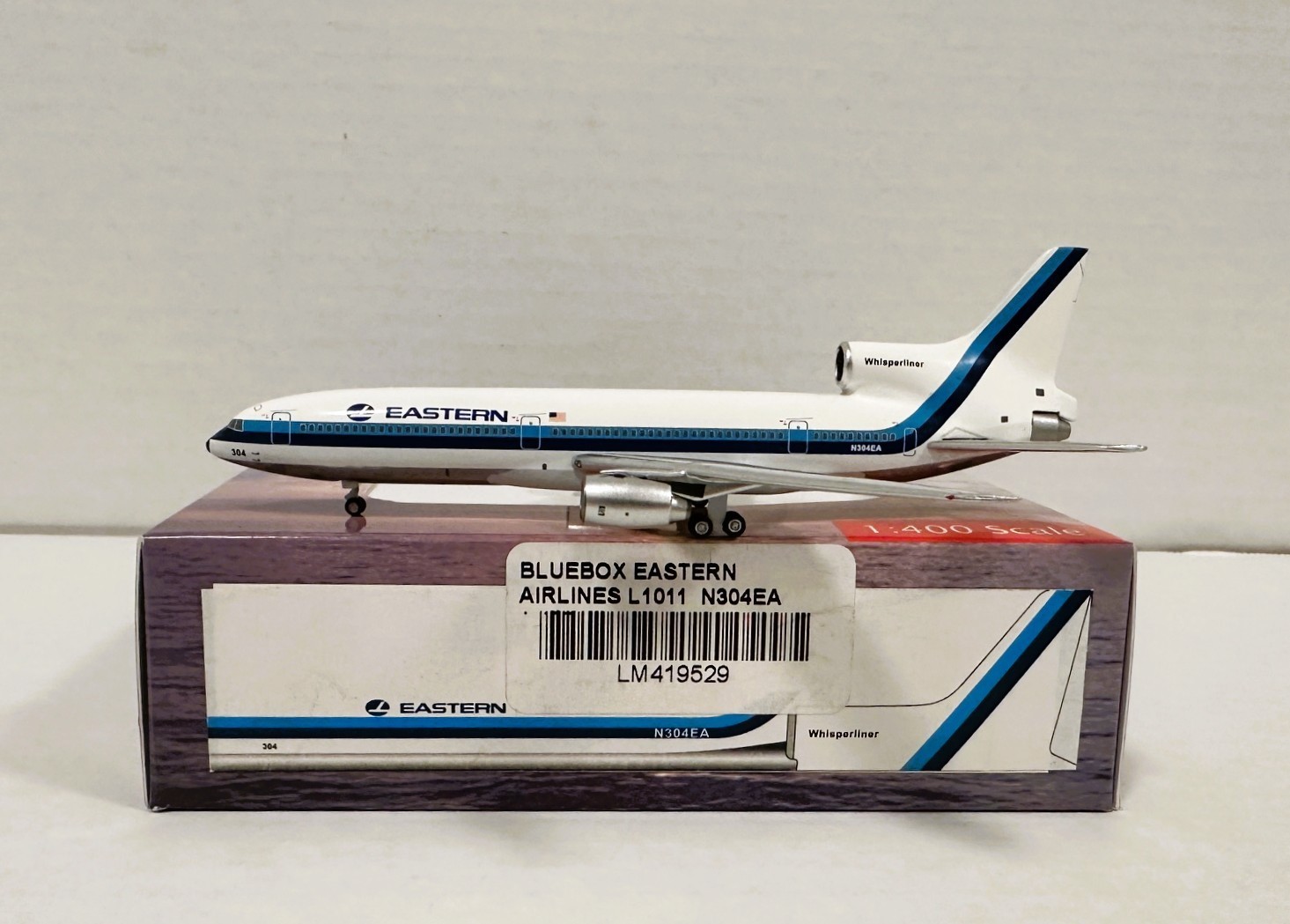 Aeroclassics Eastern Airlines Lockheed L-1011 Tristar N304EA Diecast 1/400 Model
